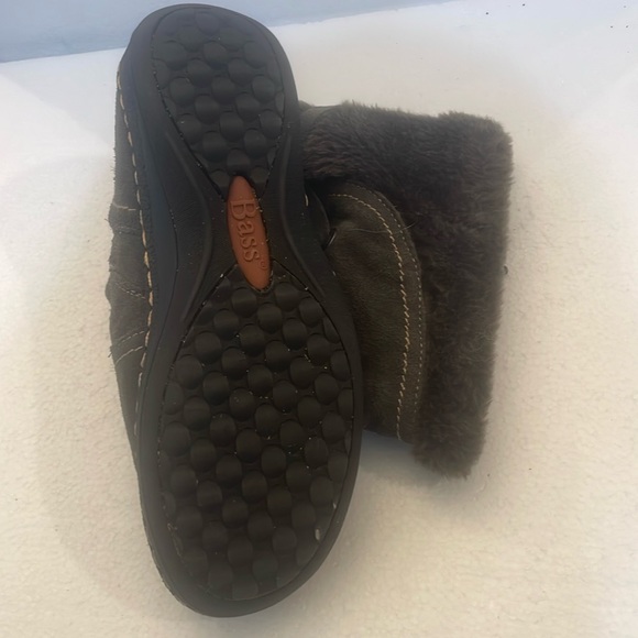 Bass Denver winter boots fur side zipper gray women’s size 8 - Picture 12 of 14